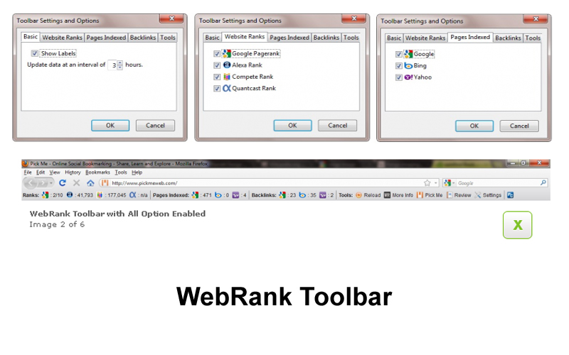 webrank toolbar
