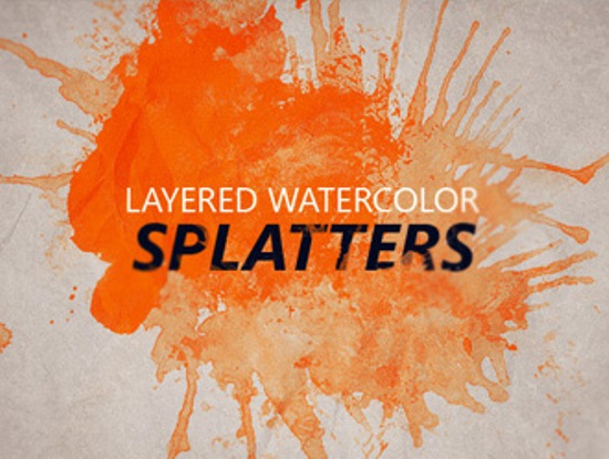 Layered_WaterColor_Splatters