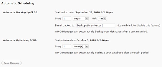 WP-DB Manager