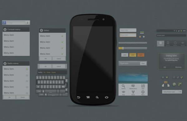 Android 2.3 GUI