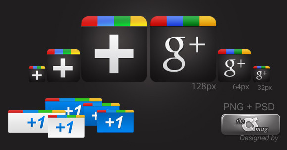 Google Plus Icon Pack