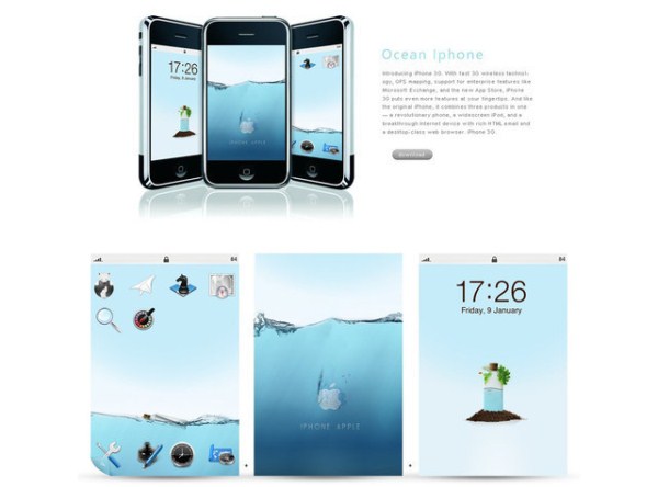 Ocean iPhone