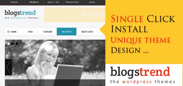 Blog Trend WordPress Theme
