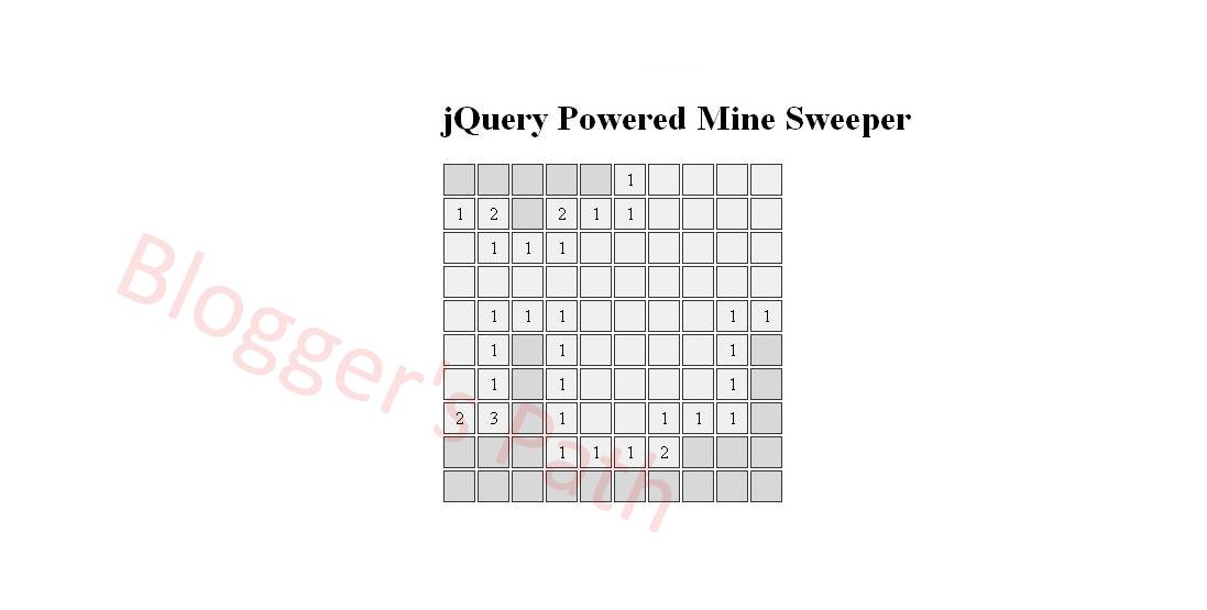 minesweeper-jquery-game