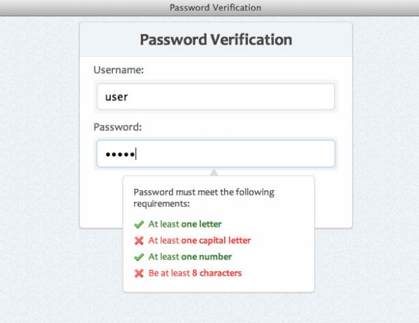 Password-strength-verification