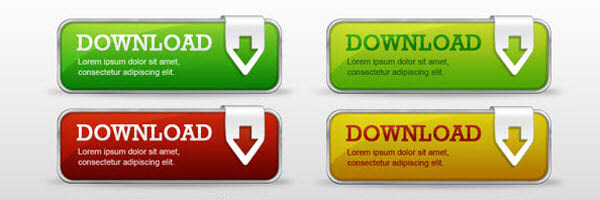 PSD Download Buttons