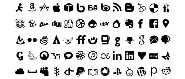 JustVector Social Icons Font (TT)