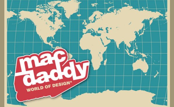 MacDaddy World Map (.ai format)