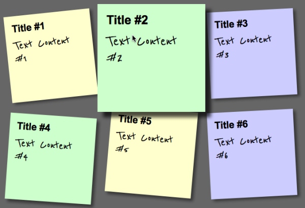 Sticky Note Effect in 5 Easy Steps with CSS3 and HTML5