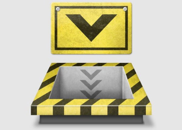 3D Industrial-Style Download Icon