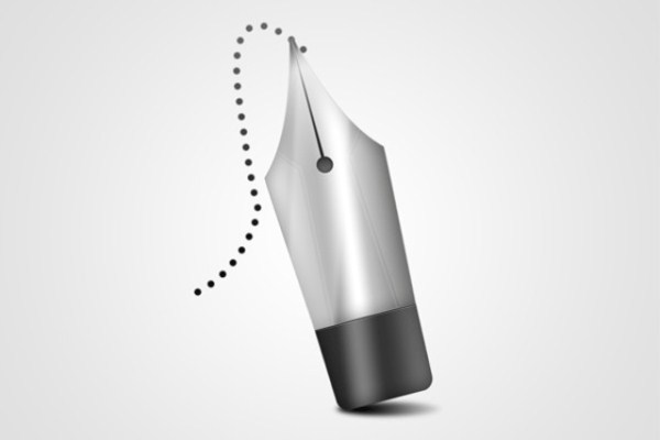 A Photoshop Style Pen Tool Icon