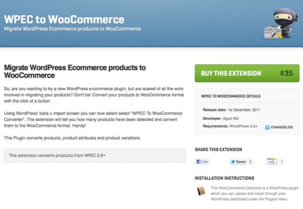 WPEC to WooCommerce
