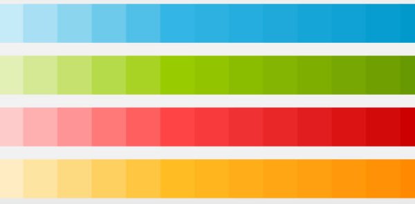 Android 4 Color Swatches Downloads