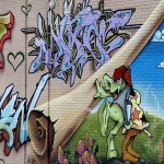 Graffiti at Catherine Street