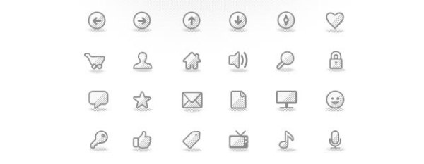 Textured Icons