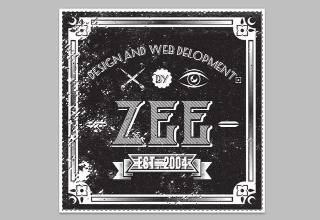 Zee Vintage Label