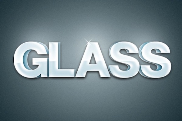 Glossy 3D Text Effect in Photoshop