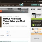HTML5 Audio and Video – What you Must Know