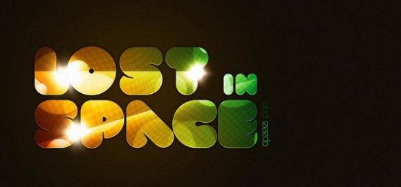 Lost In Space Typography