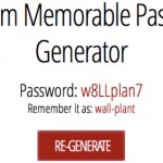 Random Memorable Password Generator
