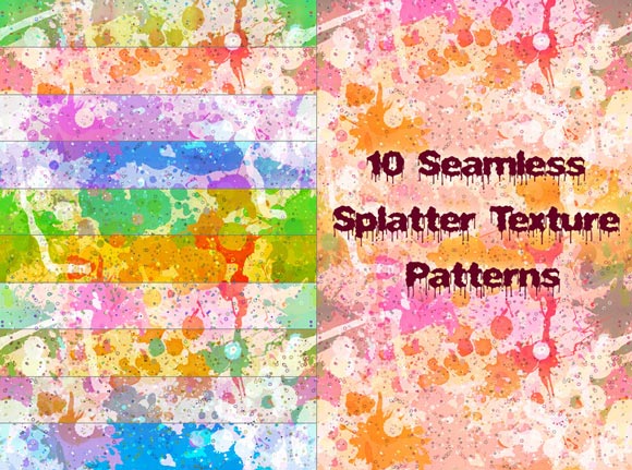 Seamless Splatter Patterns