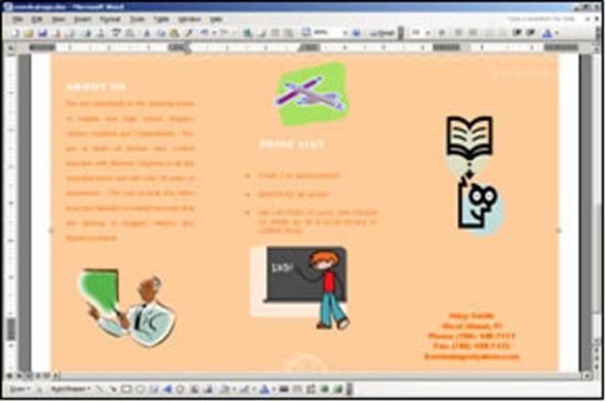 Create a Simple Business Brochure Using Microsoft Word