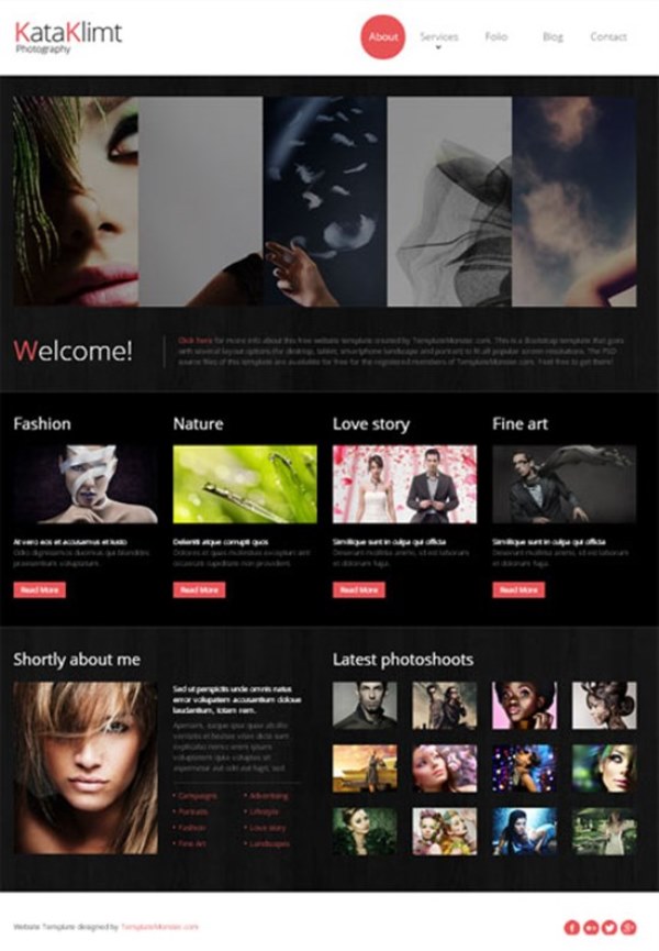Bootstrap Free Responsive Template