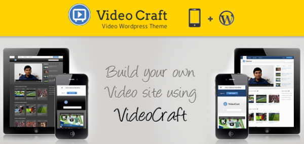 VideoCraft WordPress Theme