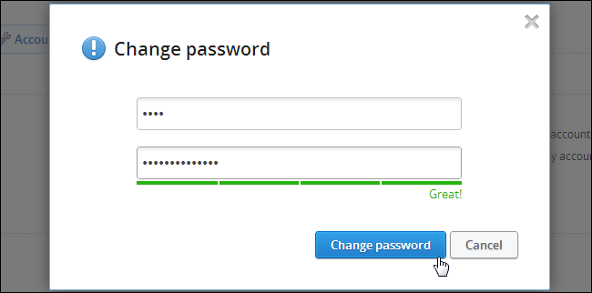 change-dropbox-password