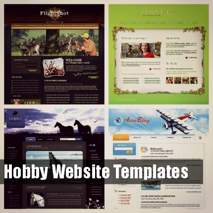 hobby_website_templates